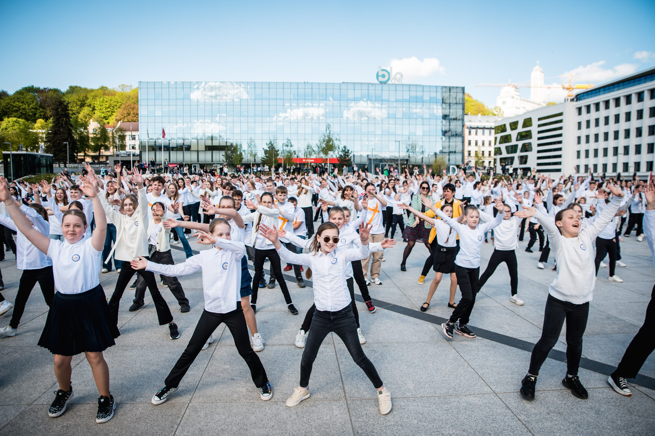 Tanabata-Odori dance flash mob by Kaunas Pupils©︎Vilmantas Raupelis